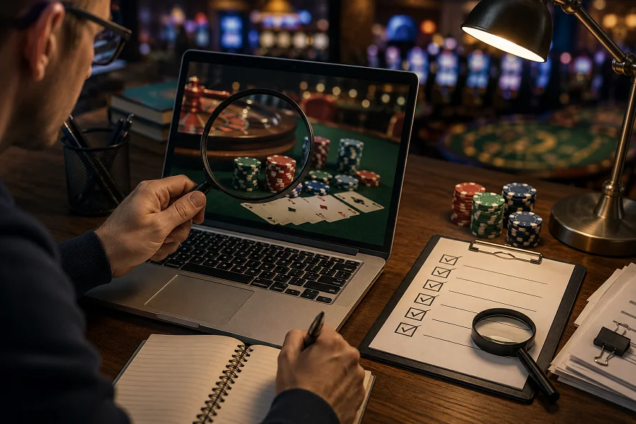 Fact-checking casino content